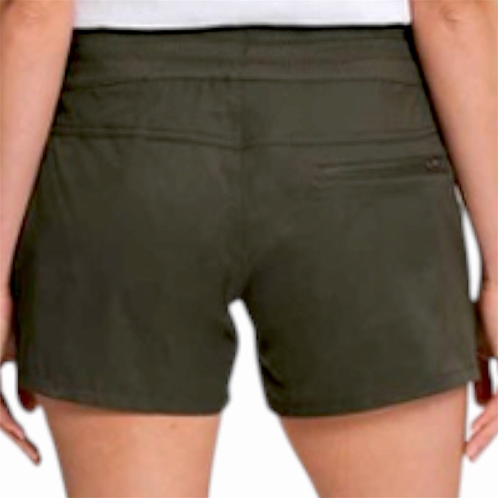 The North Face Aphrodite 2.0 Shorts Womens Medium Olive Green Hiking Utility - Picture 2 of 4